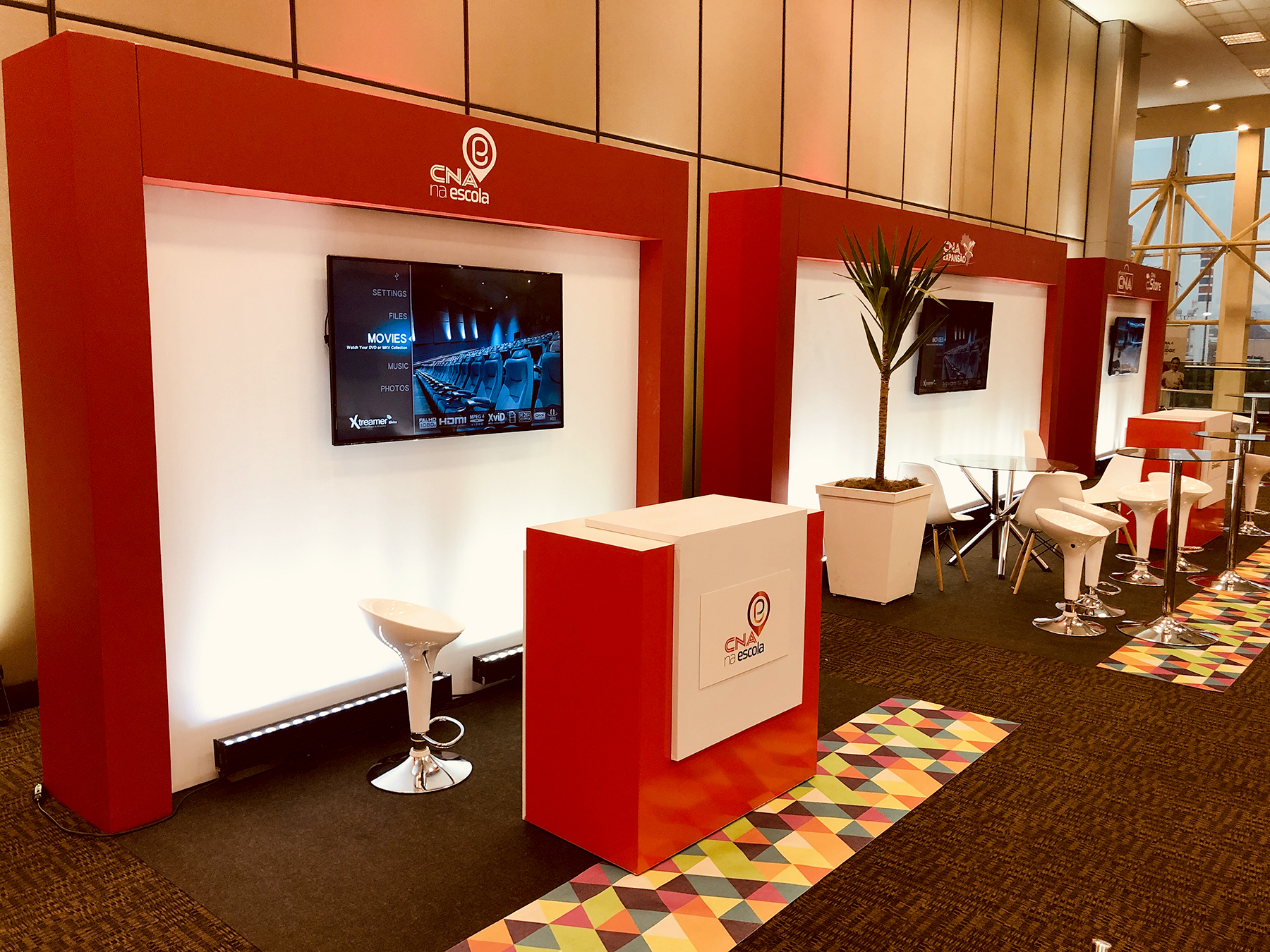 Cenografia Stands Convenção CNA